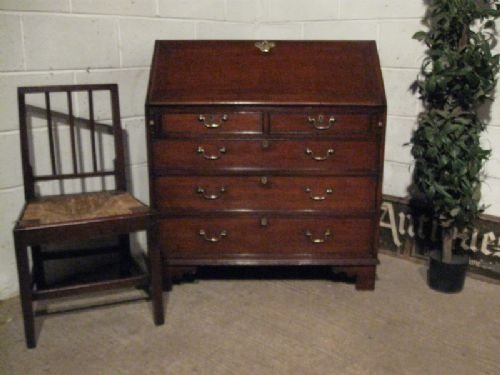 superb antique georgian country oak bureau desk c1780 e41wdb1801812