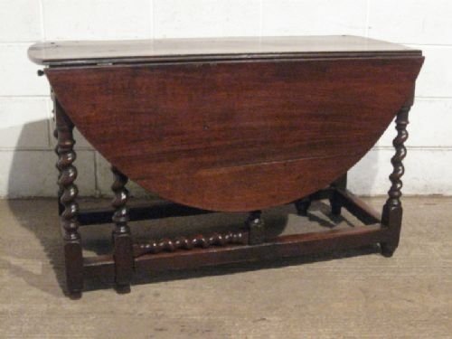 antique early georgian country oak peg joined drop leaf gate leg dining table c1720 wdb180243