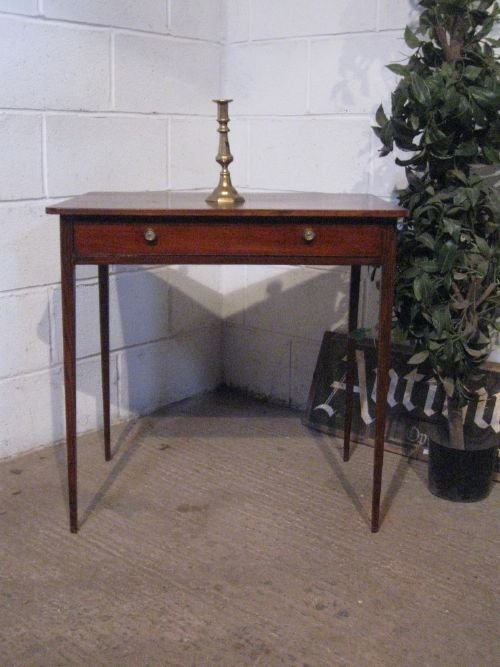 quality antique regency mahogany side table c1800 wdb497767