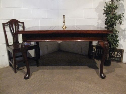 antique victorian mahogany drawer leaf extending dining table seats 1012 people c1890 wdb4956127