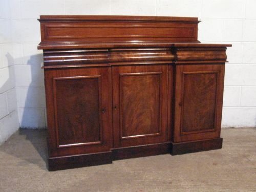 superb quality antique victorian mahogany breakfront chiffonier sideboard c1860 wdb170277
