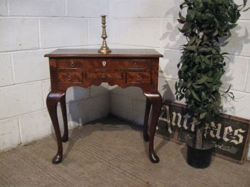 antique georgian regency small mahogany lowboy desk c1800 wdb6030209