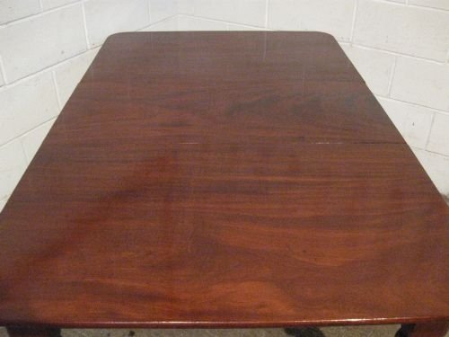 antique victorian mahogany extending dining table c1880 seats 8 people wdb6020209