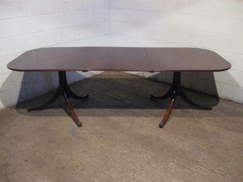 antique edwardian regency mahogany extending dining table c1900 seats 1012 wdb6069610