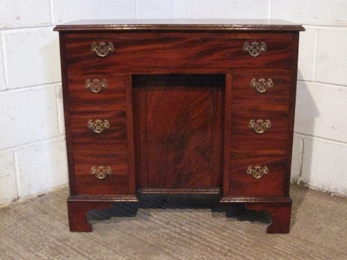 antique edwardian flamed mahogany small writing desk georgian revival c1900 wdb60661210