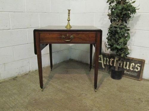 antique regency rosewood pembroke table c1800 wdb6082811