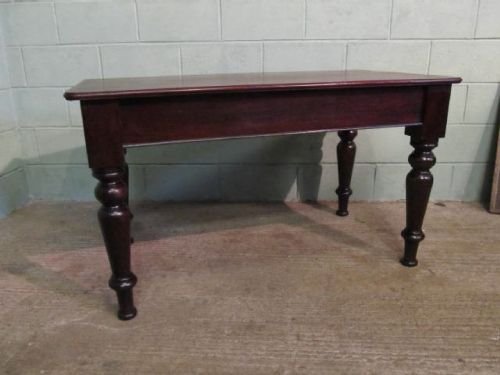 antique victorian mahogany hall side table c1880 w6257142