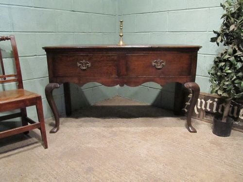 antique georgian oak sideboard c1780 w6367214