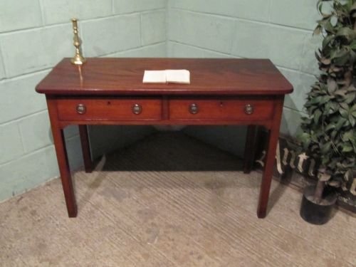 antique regency mahogany side or writing table c1800 w644166