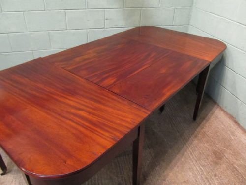 antique regency mahogany extending dining table c1800 w6639111