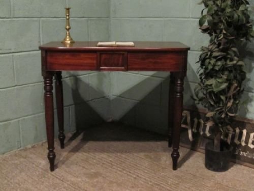 antique regency mahogany side table c1800 w66581411