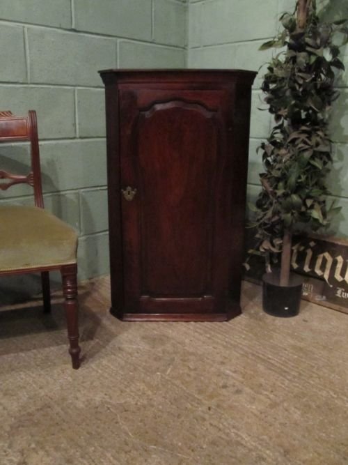 antique georgian oak corner cabinet c1780 w66931212