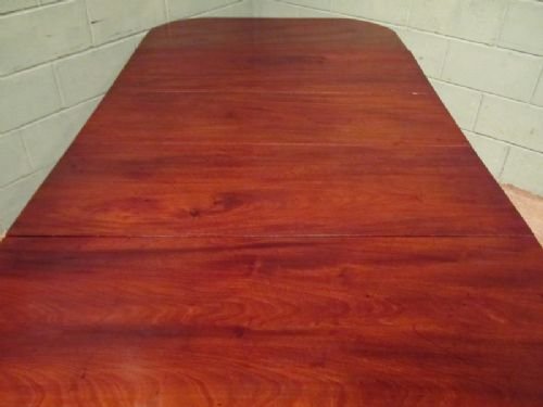 antique regency mahogany extending dining table seats 810 w67161912