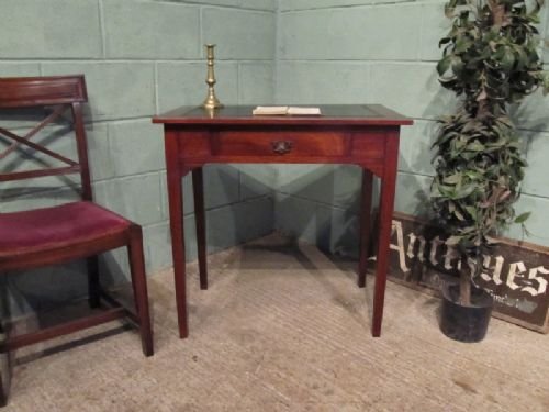antique small edwardian mahogany writing table c1900 w678562