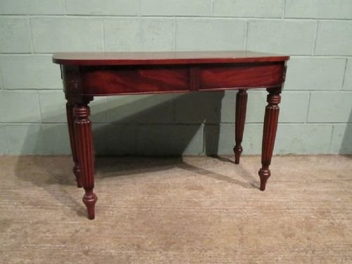 antique victorian mahogany side table c1880 w6826272