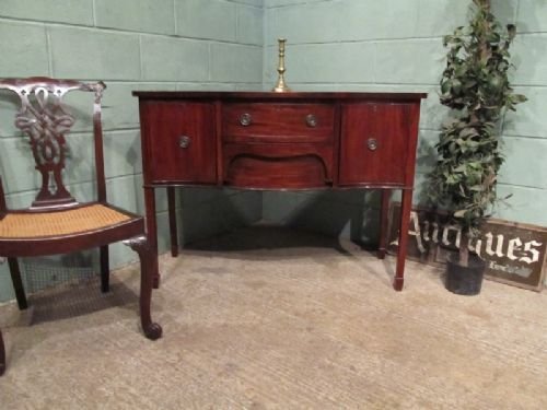antique edwardian mahogany small sideboard c1900 w6832123