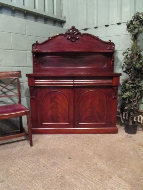 antique victorian mahogany chiffonier c1880 w688324