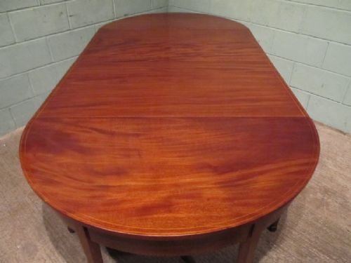 antique regency mahogany extending dining table c1820 w690775