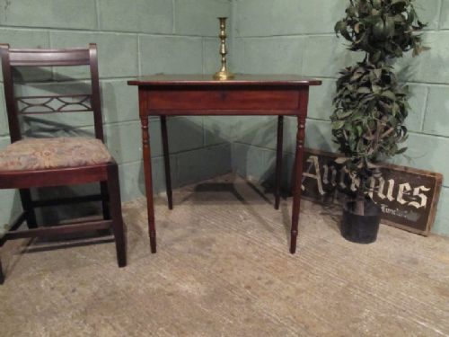 antique georgian regency mahogany side table c1820 w7044208