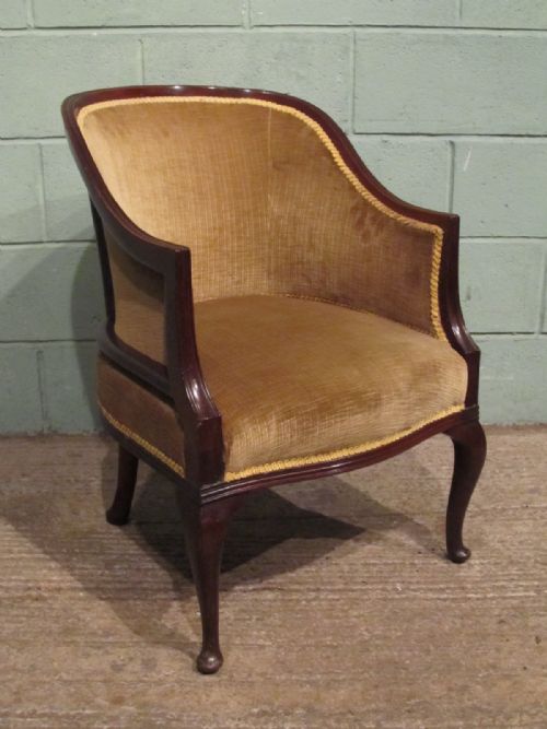 edwardian style armchair