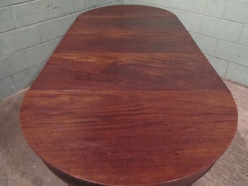 antique regency mahogany extending dining table seats ten c1820 w726252