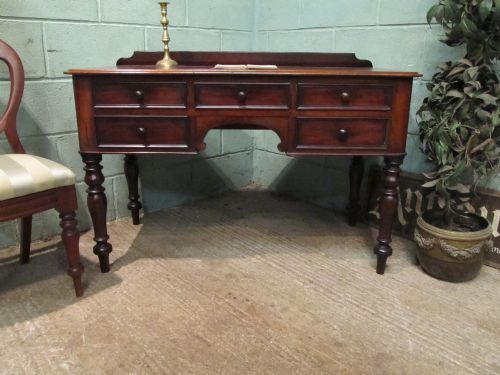 antique william 1v mahogany writing desk c1830