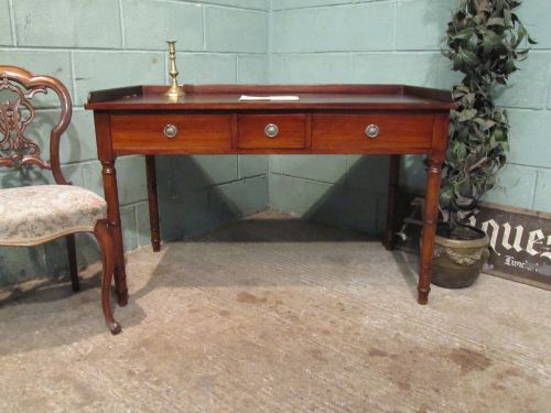 antique victorian mahogany writing desk c1860