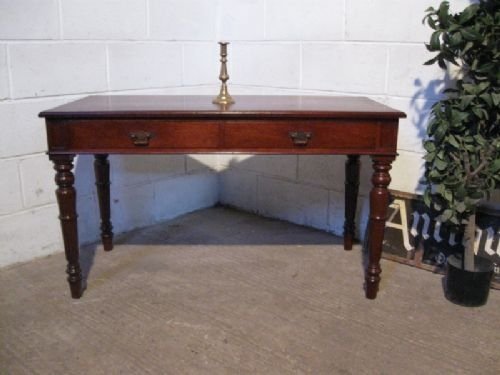 antique edwardian mahogany side table desk c1900