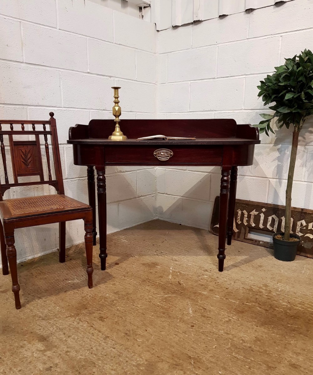 antique regency cuban mahogany side table c1820