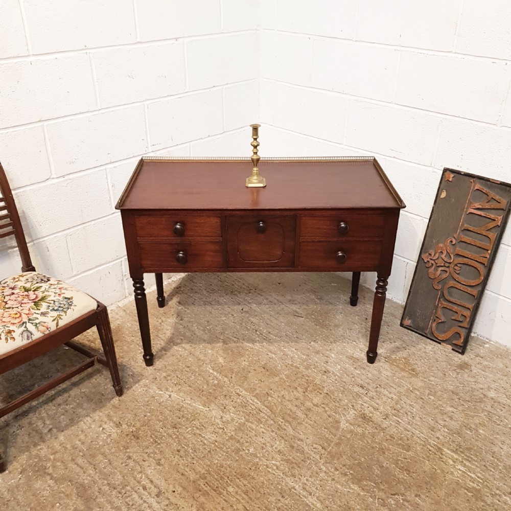 antique 18th century mahogany side table c1780