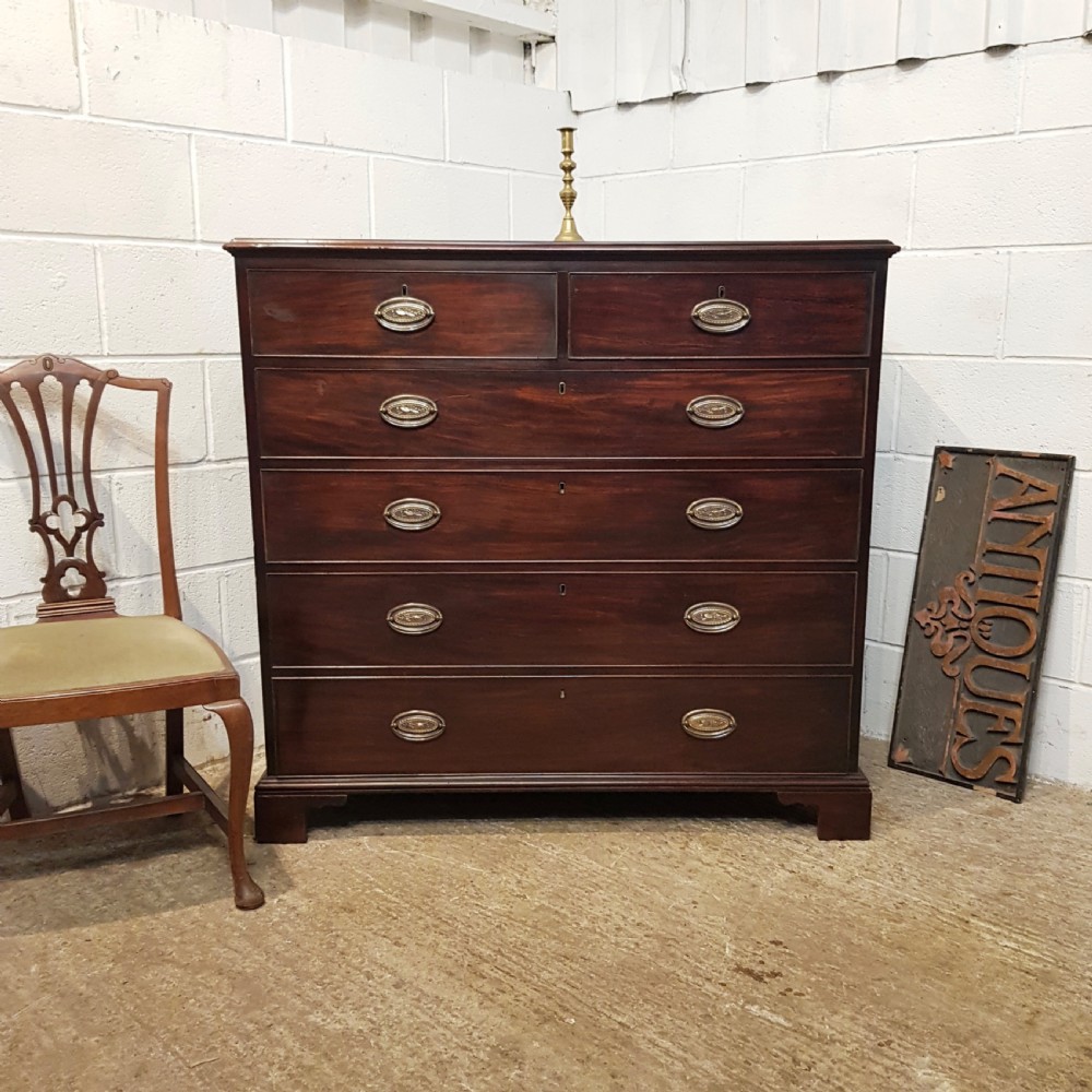 antique 18th century mahogany chest of drawers c1780