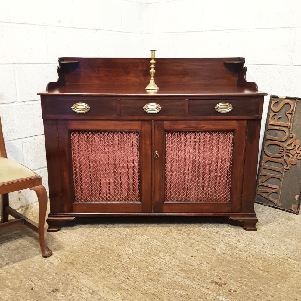 antique late 18th century mahogany buffet chiffonier 1780