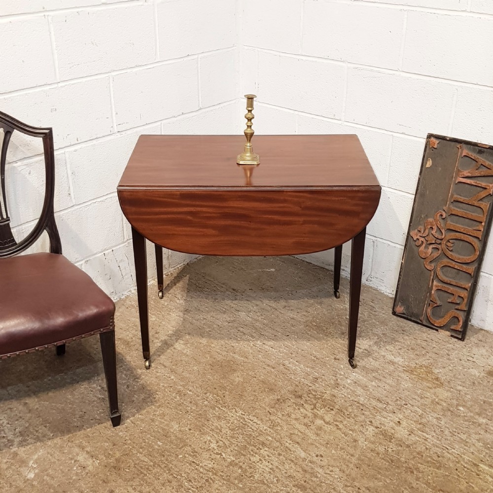 antique regency mahogany y pembroke table c1820