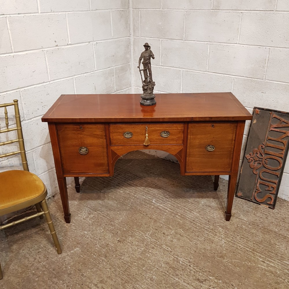 a regency mahogany small sideboard c1810
