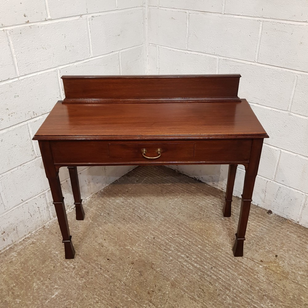 an edwardian mahogany console hall table c1900