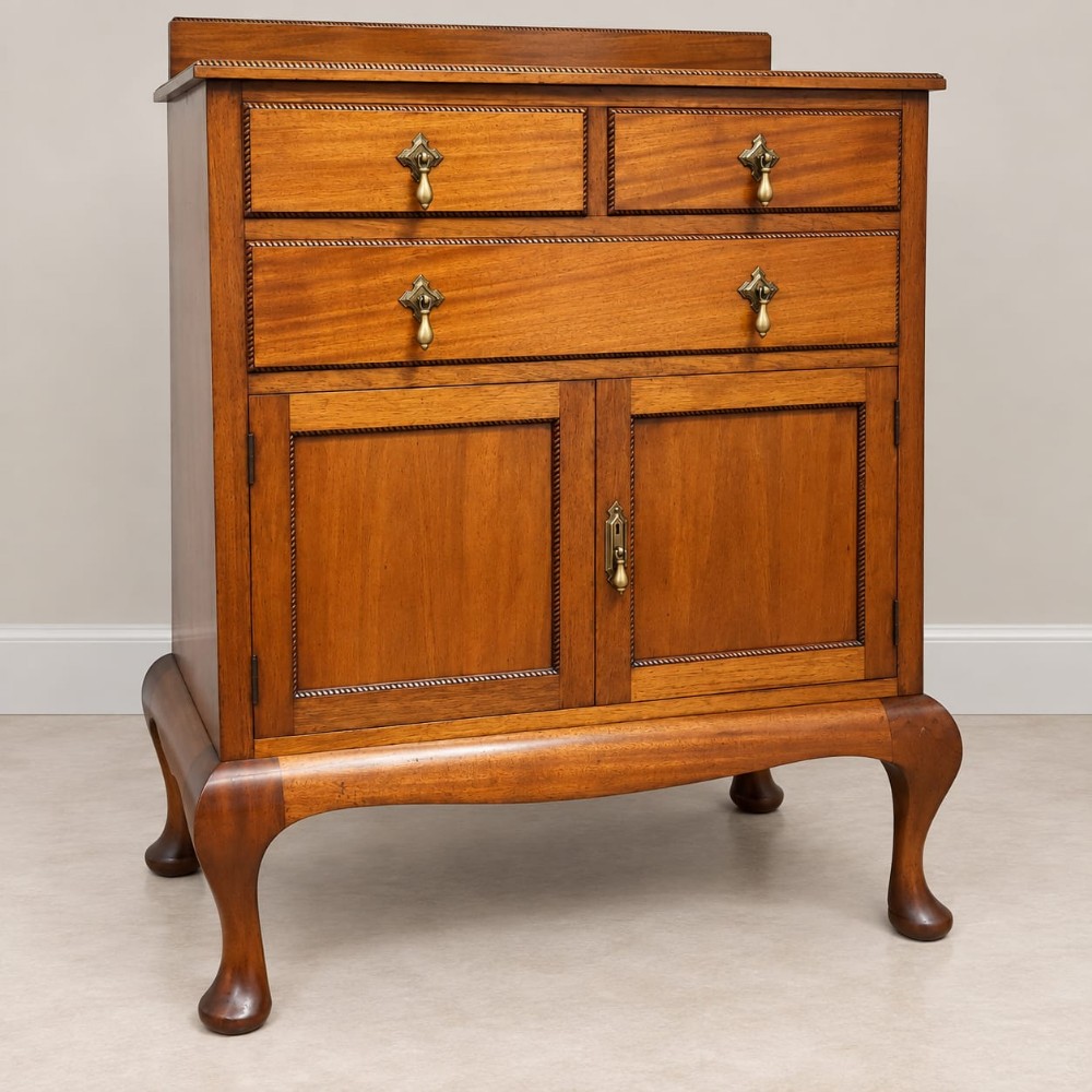 an edwardian mahogany tallboy chest c1900