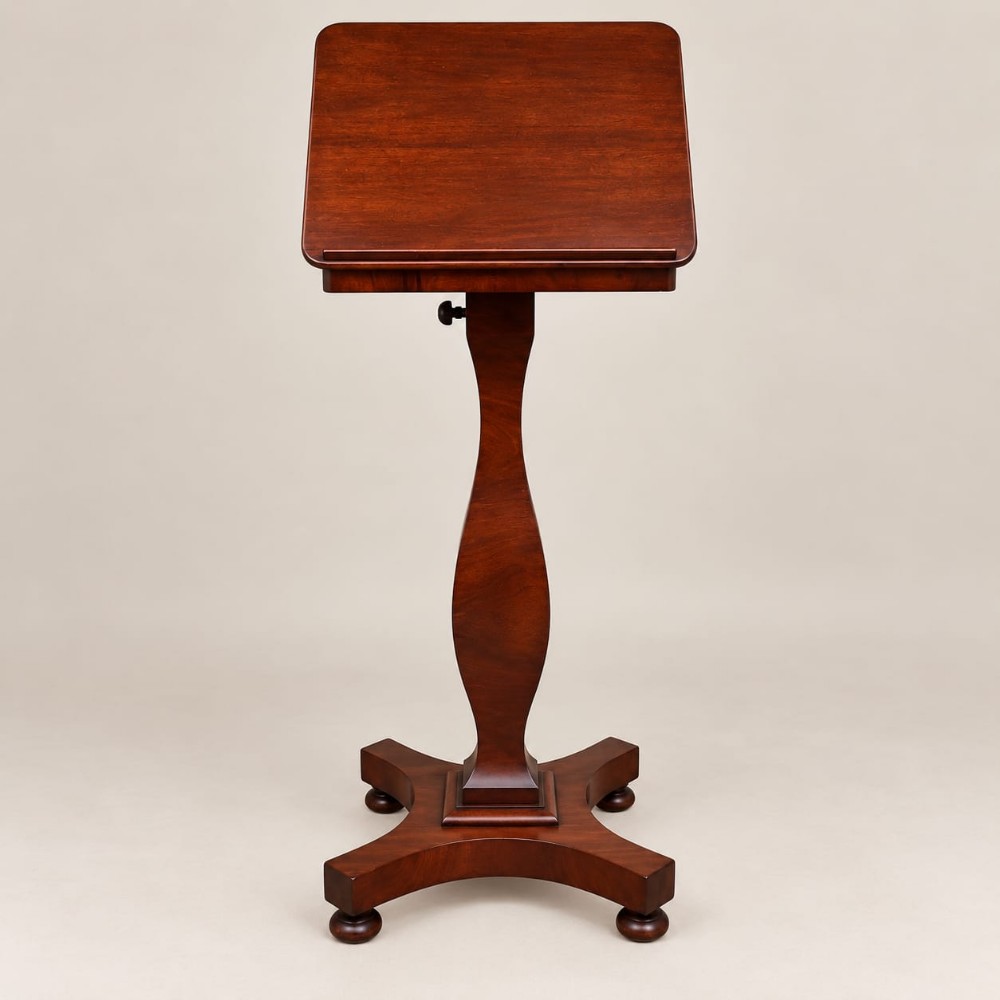 a victorian mahogany music stand c1860