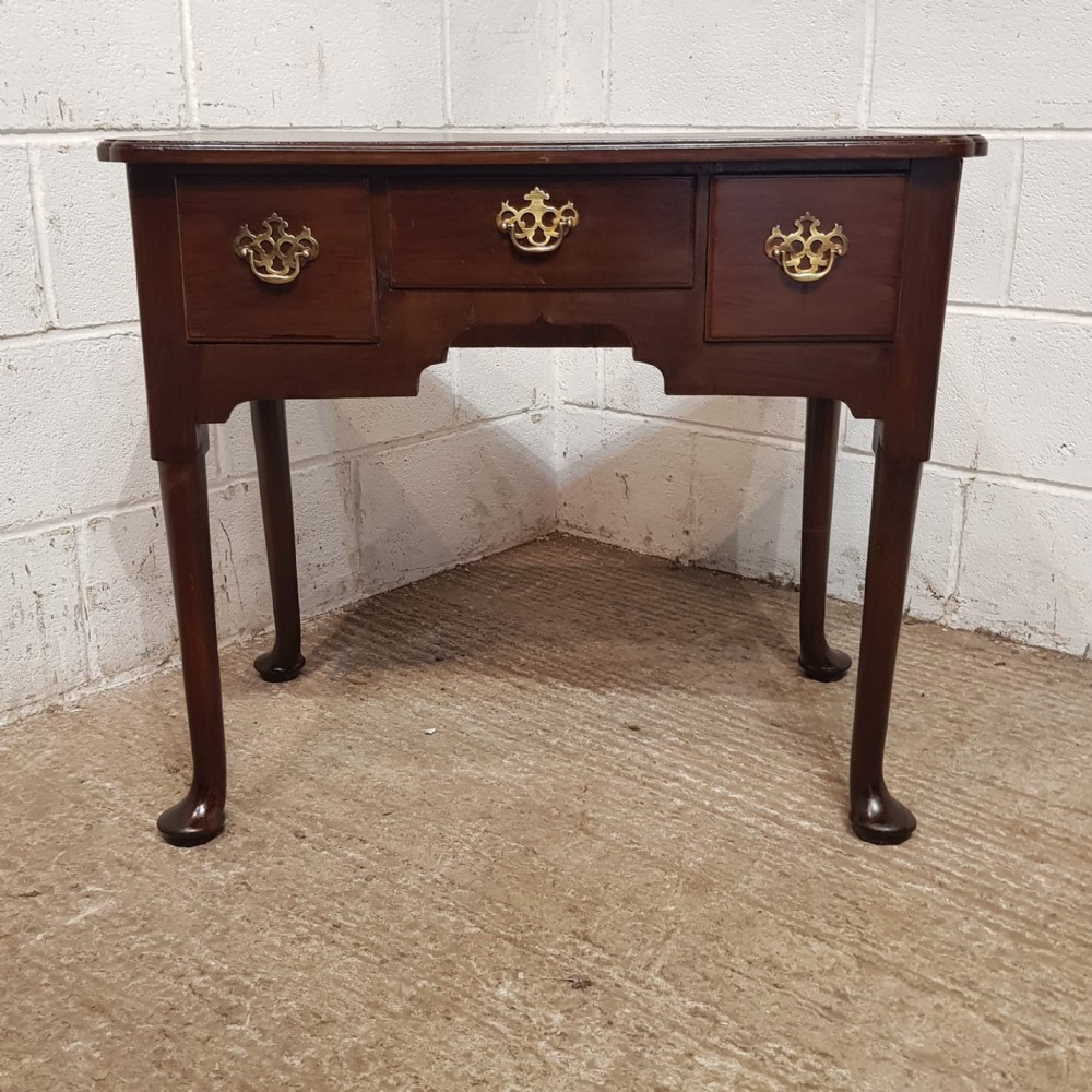 a george 3rd mahogany lowboy c1790