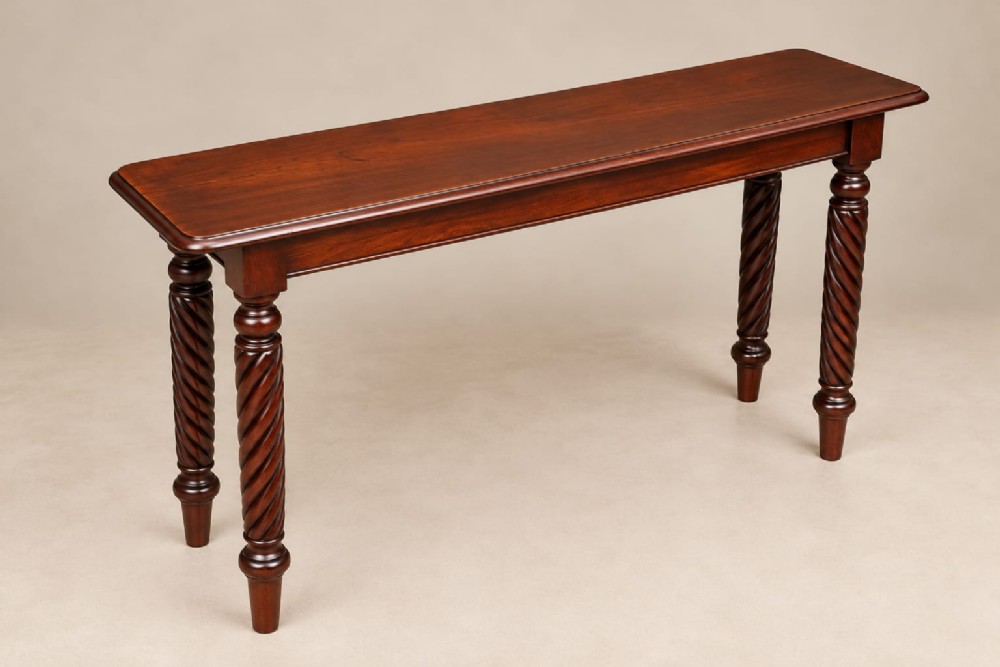 a victorian mahogany console table c1880